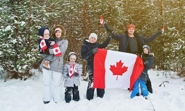 Host family Canadá